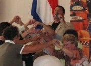 Interactief optreden met publiek